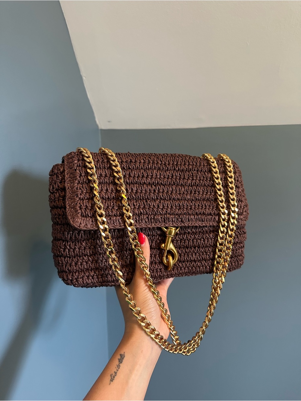 Rebecca Minkoff Edie Medium Crossbody Cigaro